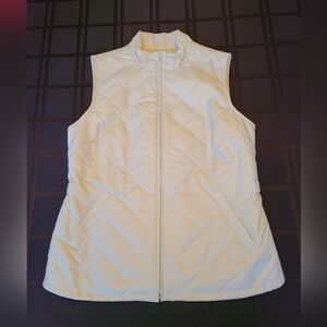 Orvis Quilted Women's Vest Cream Size Small